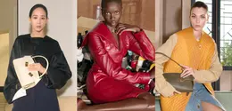 Anok Yai, Vittoria Cerreti, dan Ning Chang tampil sebaga bagian dari wajah utama kampanye terbaru Ferragamo. Di kampanye kali ini, ketiganya menghadirkan pendekatan visual surreal dan penuh imajinasi. [Ferragamo]