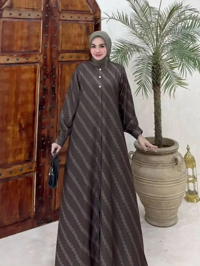 Gamis Batik Kantor 2025