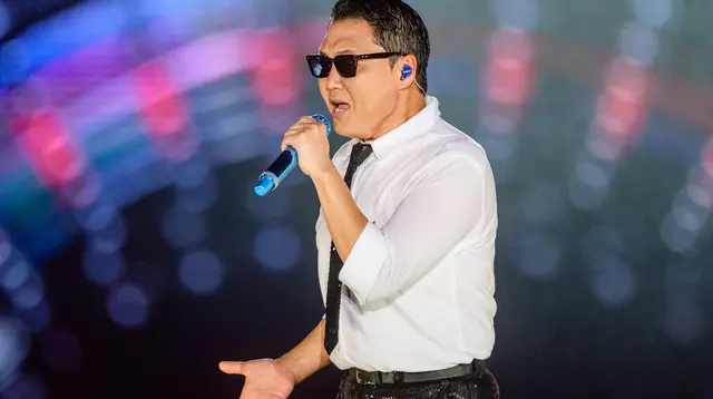 PSY. (ANTHONY WALLACE / AFP)