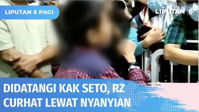 Kondisi RZ, remaja berkebutuhan khusus yang dirantai oleh orang tuanya di Bekasi, Jawa Barat, kini semakin membaik. RZ bahkan menyampaikan isi hatinya lewat nyanyian, saat didatangi Ketua LPAI, Seto Mulyadi, alias Kak Seto.