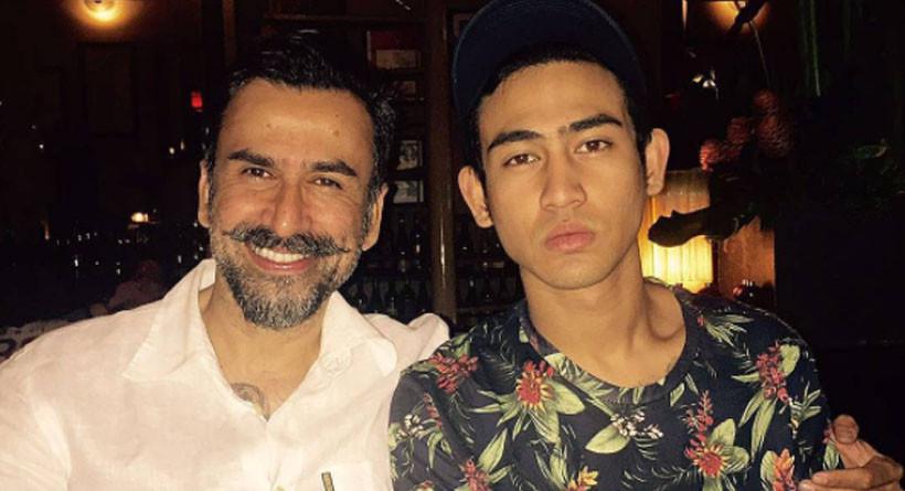 Jeremy Thomas bersama putranya, Axel Matthew Thomas. (Instagram)