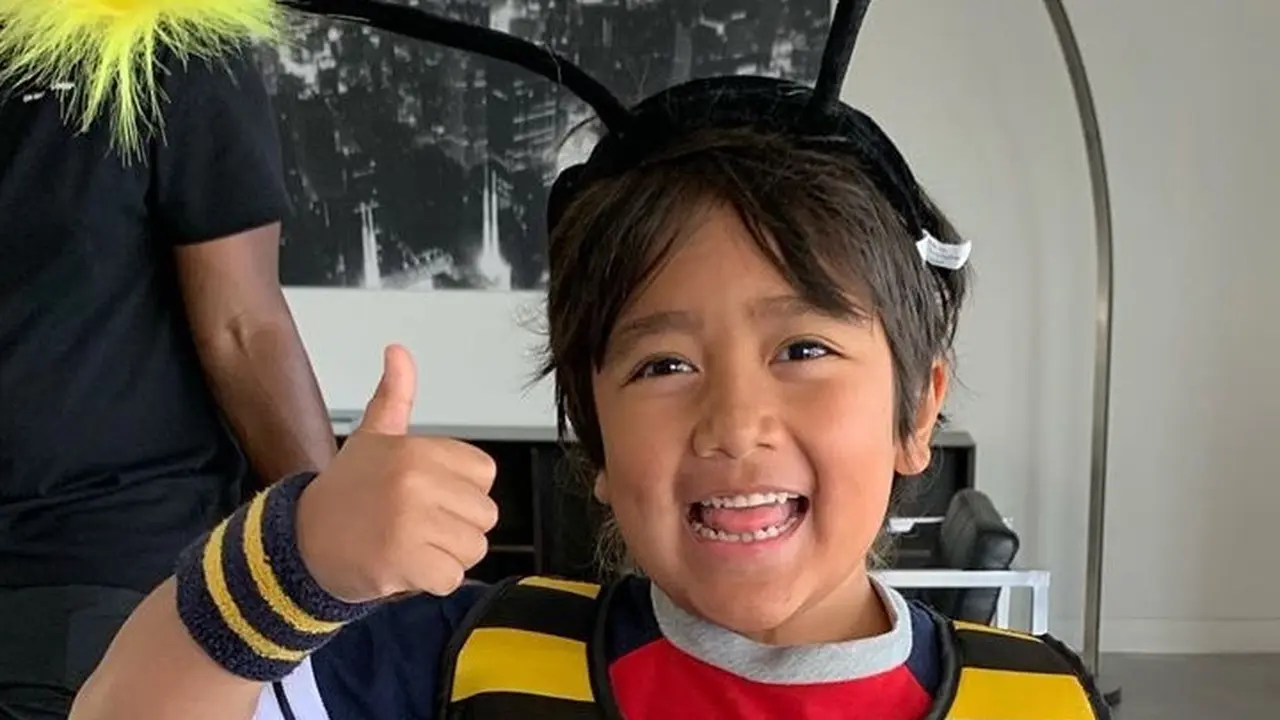 Potret Gemas Ryan Kaji (sumber: Instagram/@ryantoysreview)