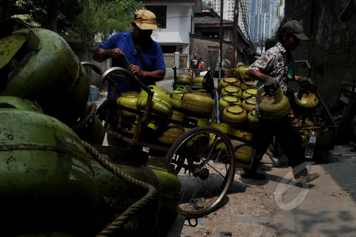 Cegah Subsidi Salah Sasaran, Pertamina Labeli Tabung Gas Elpiji 3Kg