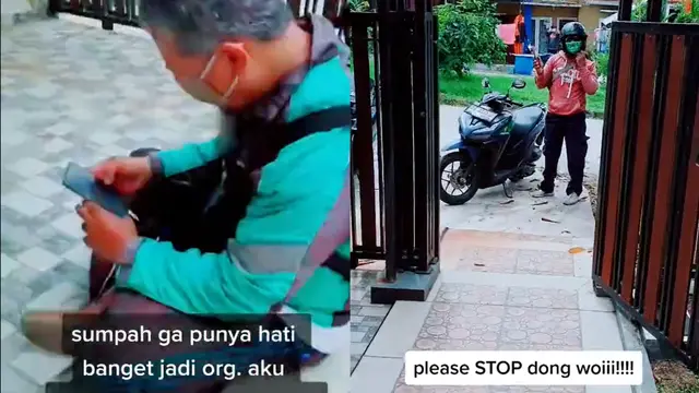 Sebanyak 10 ojol mendapatkan orderan fiktif ke alamat yang sama.