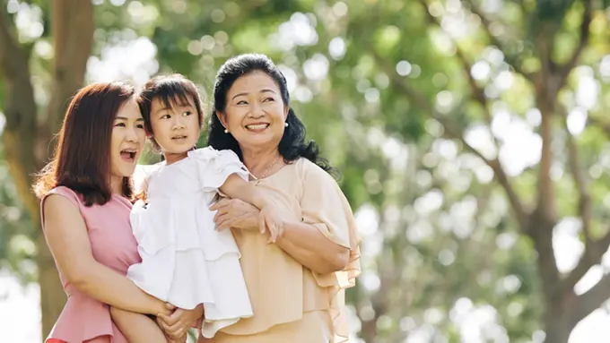 cinta ibu dan tiga generasi