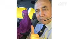 Sarah Widyanti mendadak viral lantaran fotonya sedang salat di kokpit beredar di dunia maya. 