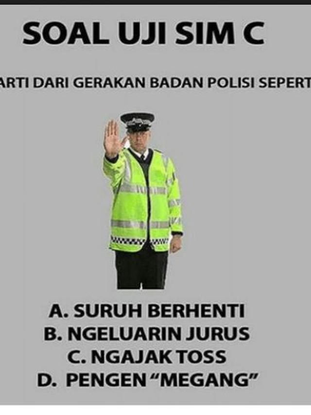 6 Meme Kocak Ujian SIM Ini Bikin Geleng Kepala