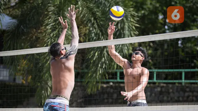 Foto: Mengintip Persiapan Voli Pantai Putra Indonesia untuk SEA Games 2021, Berambisi Pertahankan Gelar Juara