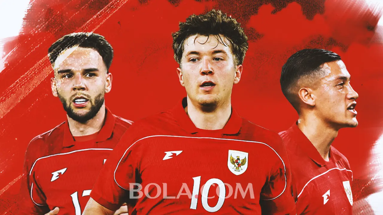 Timnas Indonesia - Calvin Verdonk, Ole Romeny, Jay Idzes