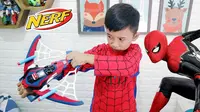 Yuk, Nonton Superduper Ziyan Episode Main Wahana di Mal Pakai Kostum Spider-Man