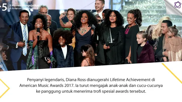 [Bintang] 5 Momen Mengejutkan di American Music Awards 2017