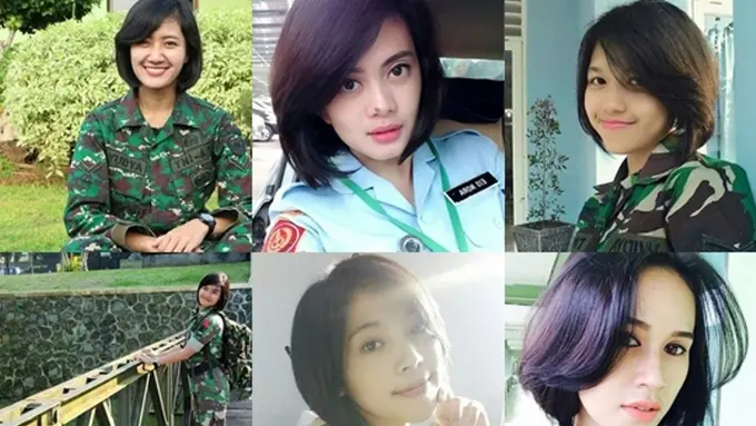 [Bintang] Nggak Kalah Sama Model, 10 Anggota TNI Juga Punya Paras Cantik!