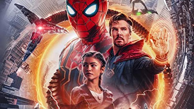 Poster film Spider-Man: No Way Home. (Foto: Dok. Columbia Pictures/ IMDb)