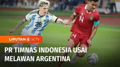 Permainan timnas Indonesia yang mampu menahan gempuran Timnas Argentina menuai banyak pujian. Tapi di balik itu semua, masih banyak PR dari Timnas. Apa saja?