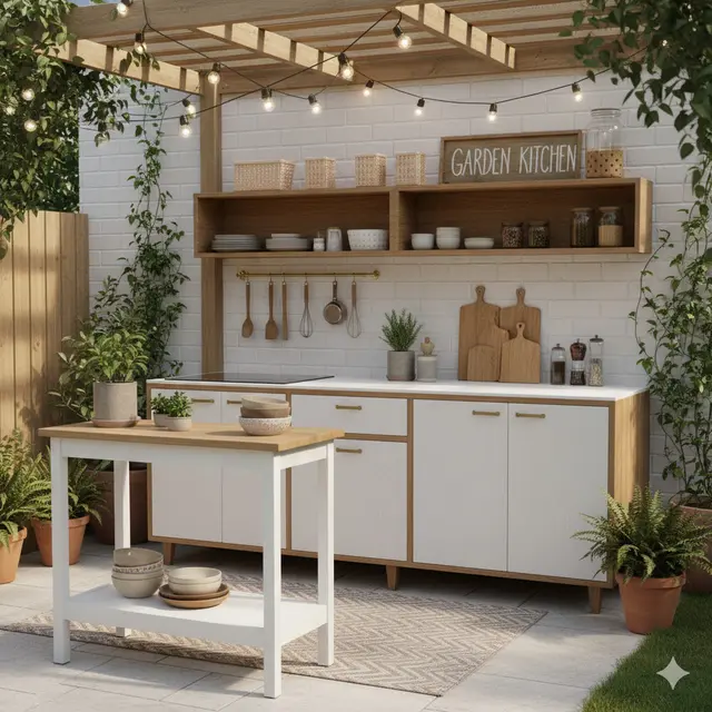 Inspirasi Model Kitchen Set Outdoor Murah