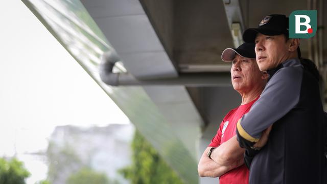 Latihan Timnas Indonesia U-20 untuk Piala Asia U-20 2023