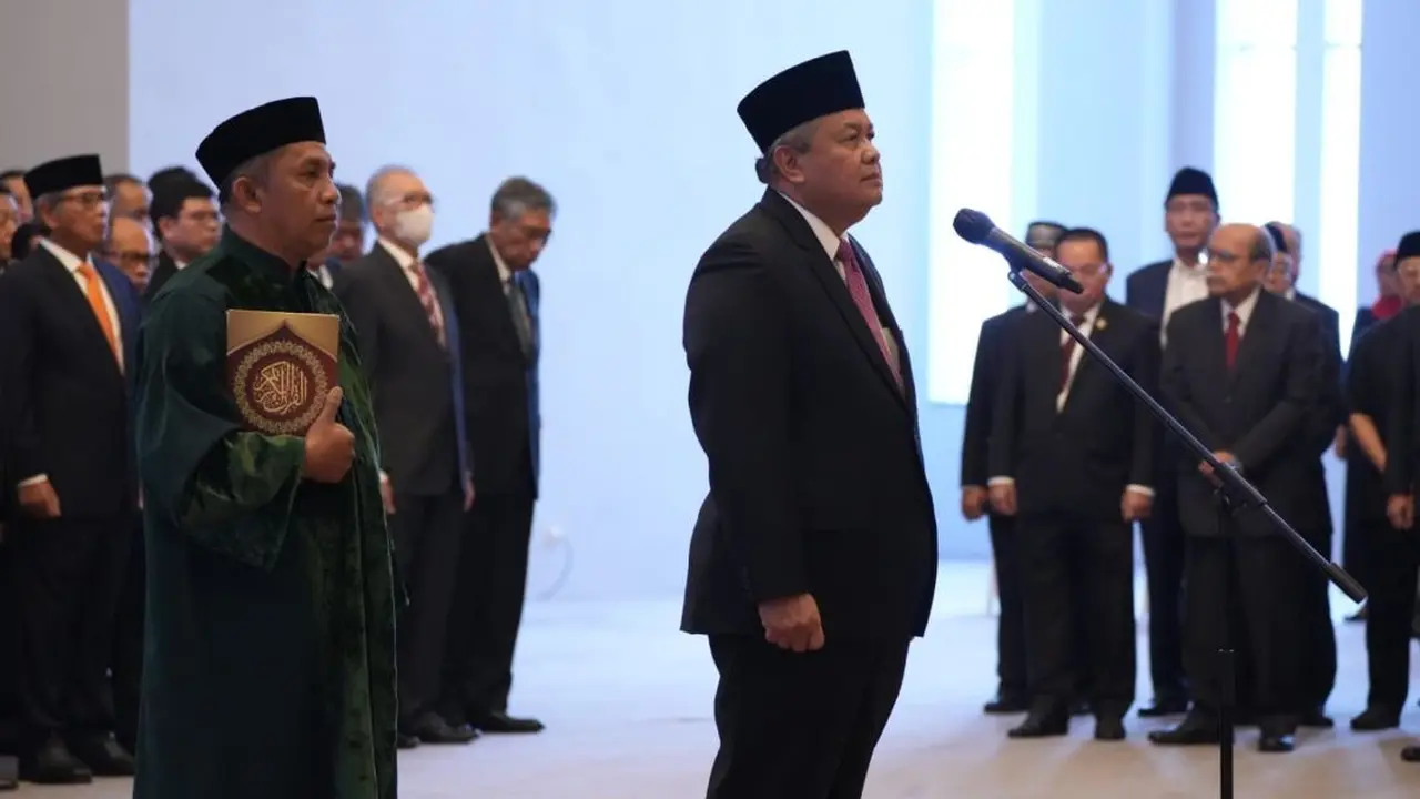 Perry Warjiyo kembali menjabat sebagai Gubernur Bank Indonesia pada masa jabatan 2023-2028. (Foto: Bank Indonesia)