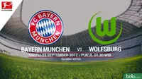 Bundesliga 2017 Bayern Munchen Vs Wolfsburg (Bola.com/Adreanus Titus)