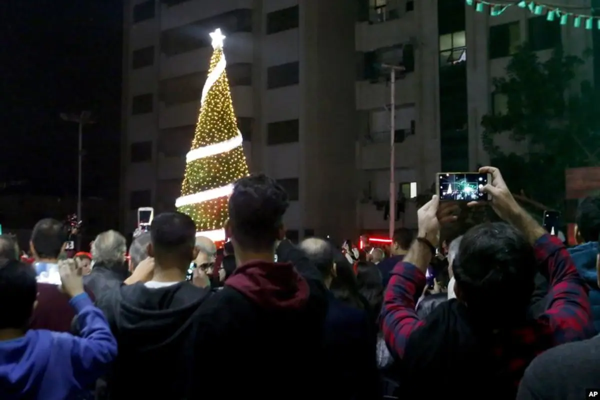 Perayaan Natal 2019 di Gaza.