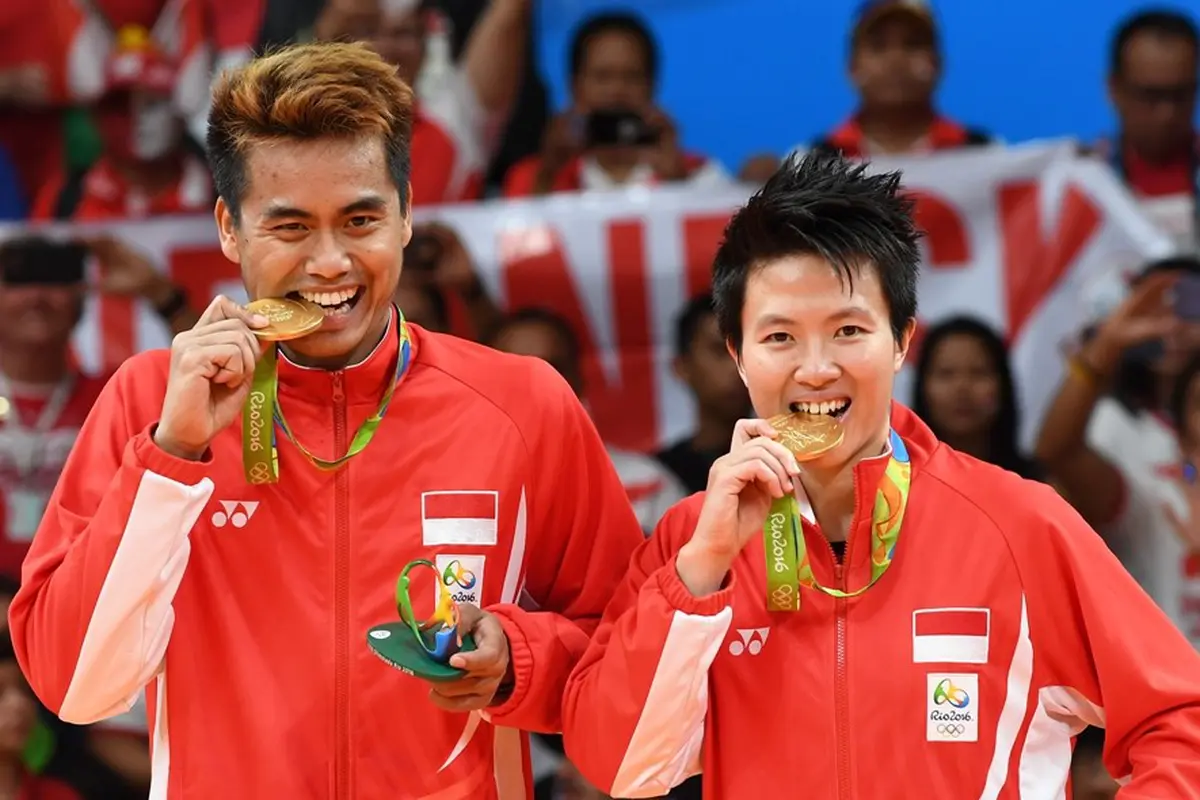Tontowi Ahmad dan Liliyana Natsir