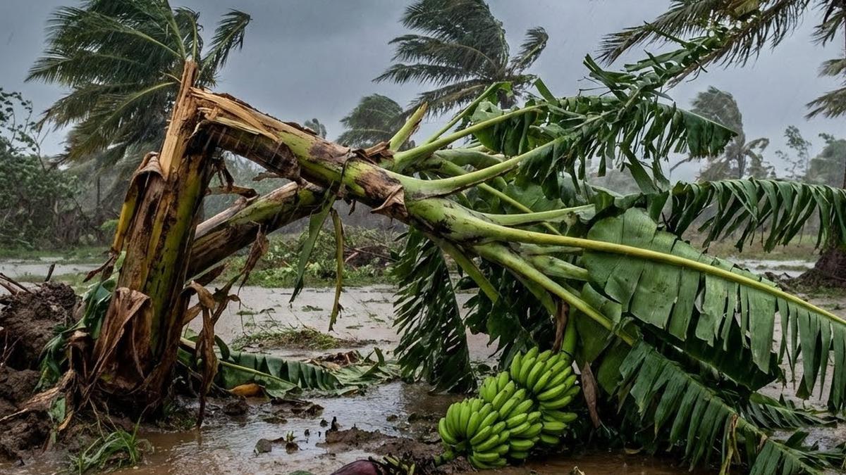 Cara Mencegah Pisang Roboh saat Hujan Angin agar Tetap Tegak dan Produktif