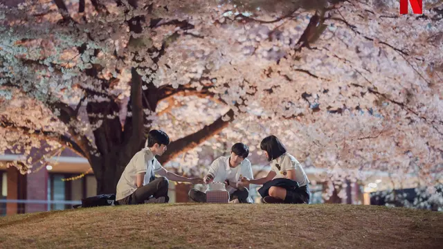 Poster Drakor A Time Called You. (Netflix via Soompi)