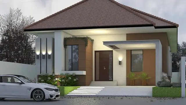 Berikut Inspirasi Desain Rumah Minimalis 1 Lantai 
