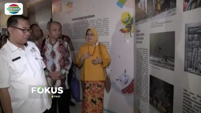 Mendikbud gelar pameran olahraga di Museum Negeri  Negeri Balaputra Dewa, Palembang untuk memeriahkan Asian Games 2018.