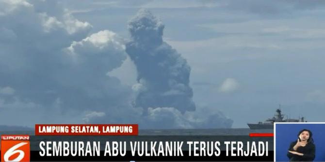 PVMBG Belum Bisa Pastikan Kapan Aktivitas Gunung Anak Krakatau Menurun