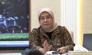Pelaksana Tugas (Plt) Direktur Pelindungan WNI Kementerian Luar Negeri Heni Hamidah.