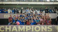 Persib Bandung melawan Persijap Jepara pada pekan terakhir BRI Super League 2025/2026 di Stadion GBLA, Bandung, Sabtu (23/5/2026). (Bola.com/Bagaskara Lazuardi)