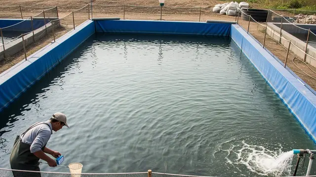 Budidaya Ikan Betok di Kolam Terpal