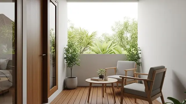 Desain Taman Teras Kecil Tapi Nyaman Buat Healing