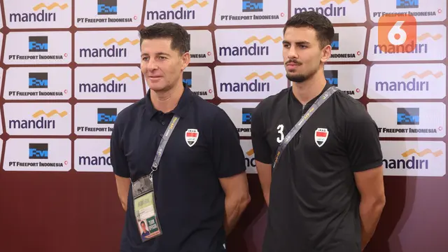 Konferensi Pers Timnas Indonesia Vs Irak