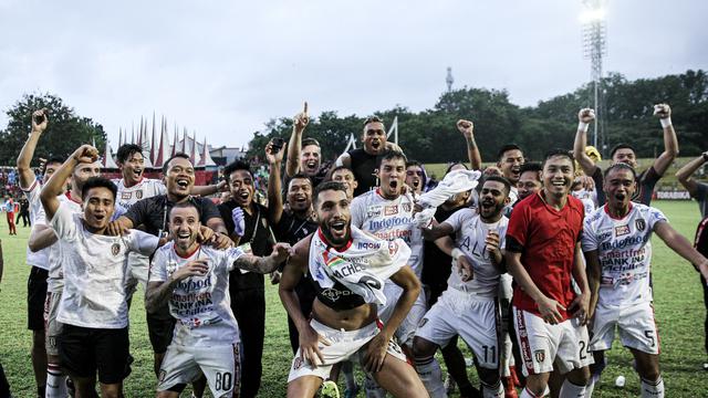 Selebrasi Bali United
