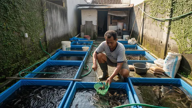 Sesuaikan Ukuran Pelet dengan Mulut Lele