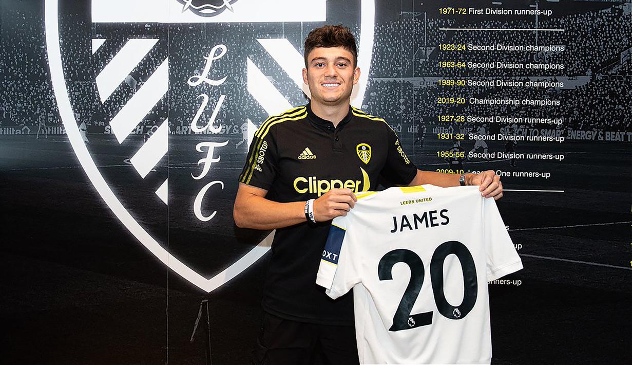 Daniel James. Pemain sayap asal Wales berusia 23 tahun ini baru saja didatangkan Leeds United dari Manchester United di batas akhir bursa transfer musim panas 2021/2022 sebagai imbas kepulangan Cristiano Ronaldo. Ia ditebus dengan mahar sebesar 29,1 juta euro. (Foto: walesonline.co.uk)