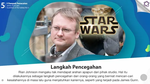[Bintang] 5 Dampak Pemecatan James Gunn dari Guardians of the Galaxy Vol. 3
