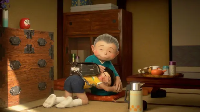 Nobita dan neneknya dalam Stand by Me Doraemon 2. (Foto: CBI Pictures)