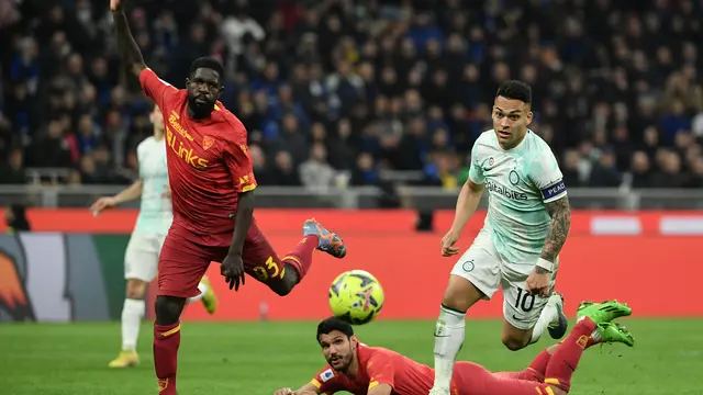 Lautaro Martinez mencetak gol kala Inter menjamu Lecce di Liga Italia