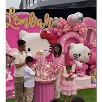 Momen ulang tahun ke-5 La Lembah, anak Gibran dan Selvi Ananda. (sumber: Instagram/olaharika)