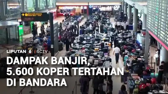 Dampak Banjir Bangkok, 5.600 Koper Penumpang Thai Airways Tertahan di Bandara