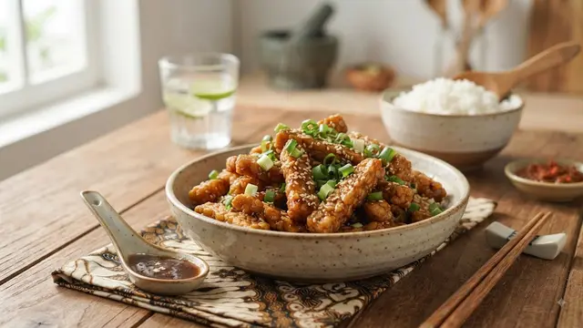 Resep Tempe Krispi Saus Tiram yang Renyah dan Gurih