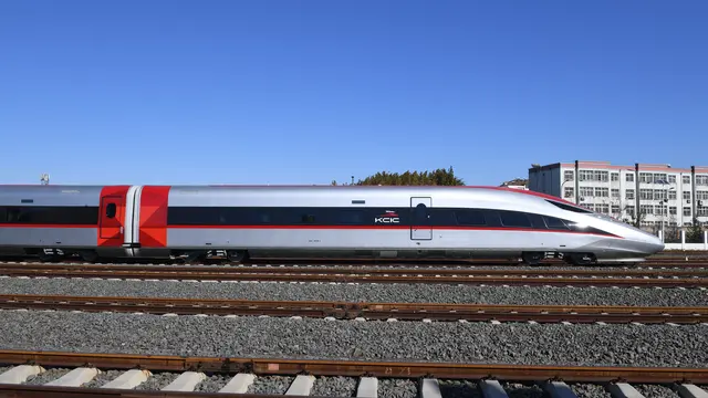 Potret Kereta Cepat Jakarta-Bandung yang mulai dikirim ke Indonesia