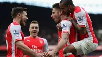 Arsenal kini menghuni posisi tiga klasemen sementara liga dengan nilai 57.