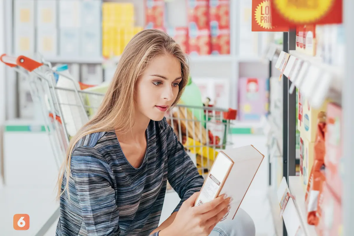 Ilustrasi Label Makanan (iStockphoto)