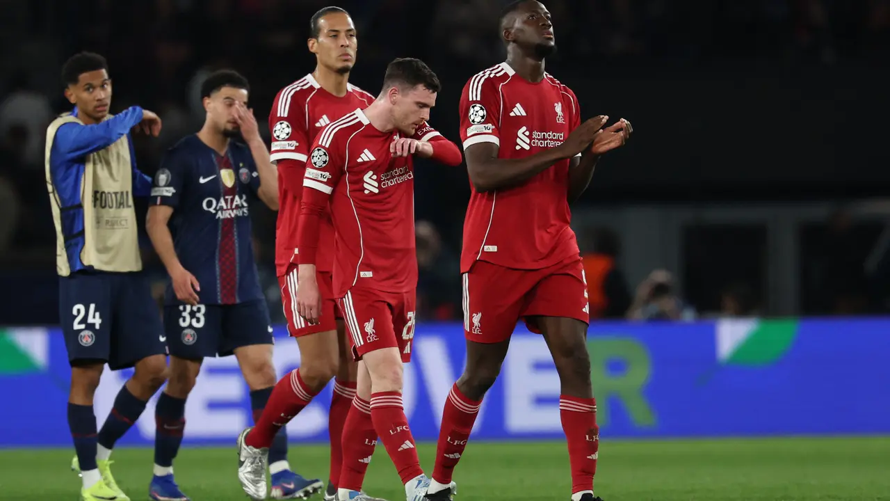 Reaksi Pemain Liverpool usai Kalah dari PSG