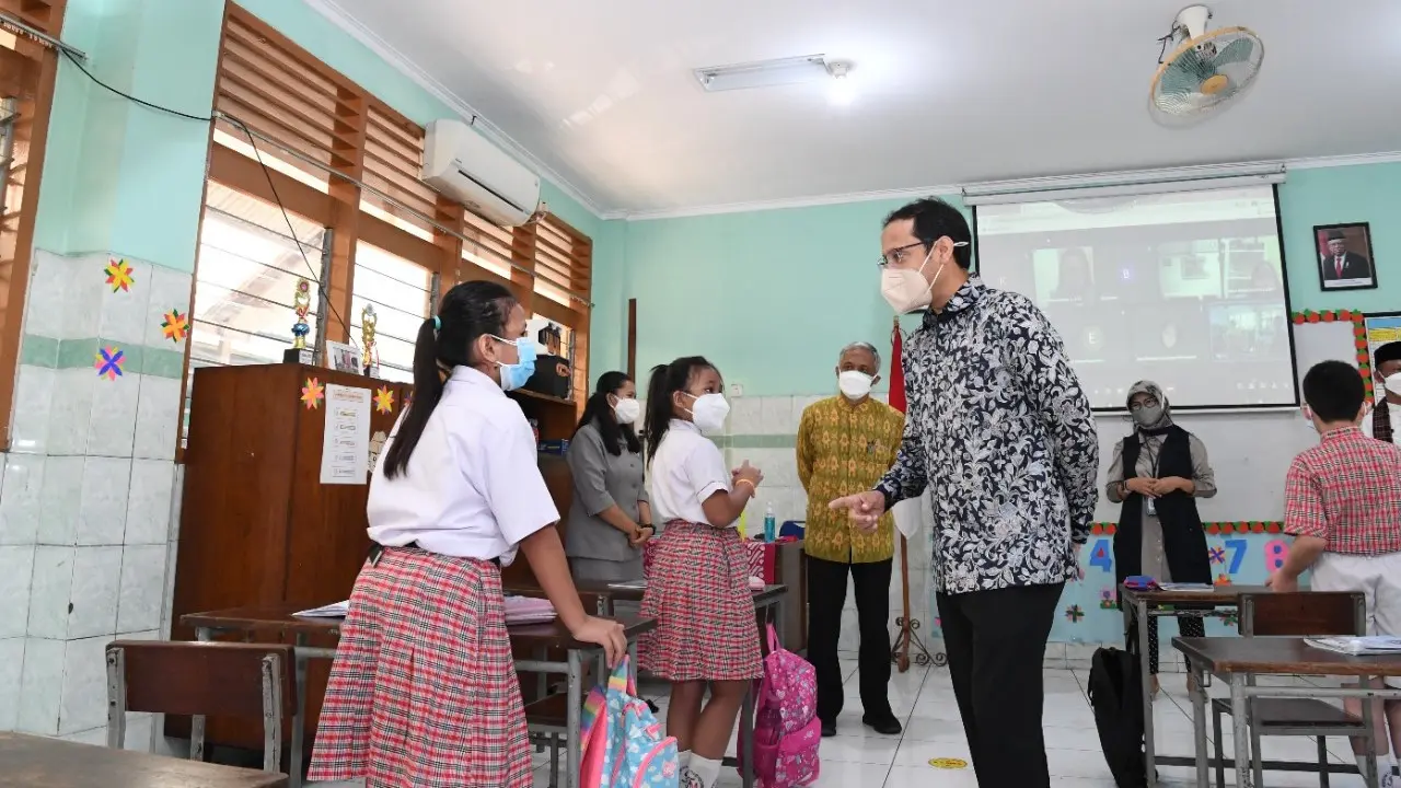 Menteri Pendidikan, Kebudayaan, Riset, dan Teknologi (Mendikbudristek) Nadiem Makarim