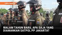 Apel Pasukan Digelar, Satpol PP DKI Siaga Penuh Jaga Malam Baru