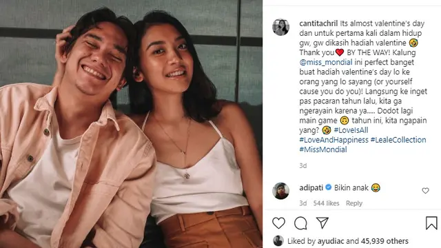 6 Pasangan Seleb Rayakan Hari Valentine Pertama Usai Menikah, Makin Romantis